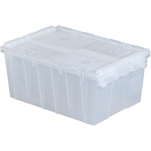 Contenants de distribution Flipak en plastique polypropyl&egrave;ne (PP), 21,8" x 15,2" x 9,3", Transparent Mukwa Safety Services