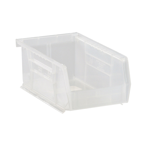 Bacs ultra empilable & suspendable, 4-1/8" la, 3" h x 7-3/8" p, Transparent Mukwa Safety Services