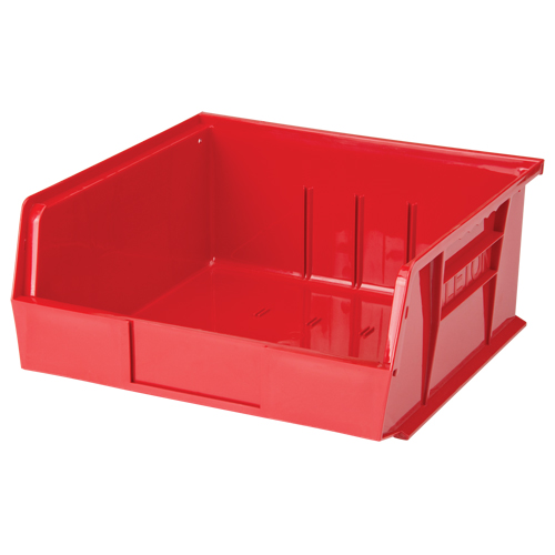 Bac empilable & &agrave; suspendre, 11" la, 5" h x 10-7/8" p, Rouge Mukwa Safety Services