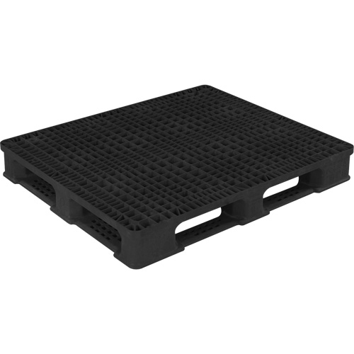 Palette en plastique RackoCell, Acc&egrave;s de Quatre c&ocirc;t&eacute;s, 48" lo x 40" la x 6-1/3" h Mukwa Safety Services