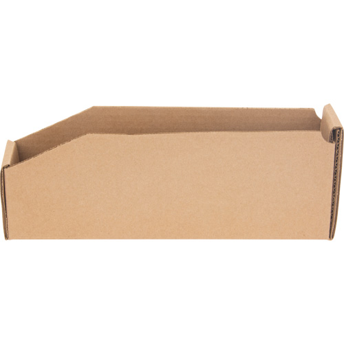 Boîtes profondes en carton ondul&eacute;, 1-15/16" la x 11-1/4" p x 4-1/2" h, Beige Mukwa Safety Services