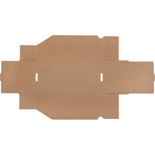 Boîtes profondes en carton ondul&eacute;, 5-3/4" la x 11-1/4" p x 4-1/2" h, Beige Mukwa Safety Services