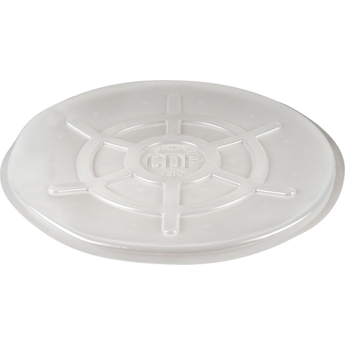Protective Drum Lids, Open Top, Fits: 55 US gal (45 imp. gal.), Clear Mukwa Safety Services