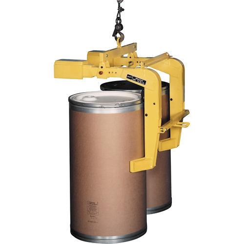 Steel/Plastic/Fibre Drum Lifters, 55 US gal. (45 Imperial Gal.), 4000 lbs./1814 kg. Cap. Mukwa Safety Services
