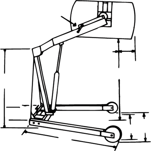 Manipulateurs de barils Hydra-Lift, Capacit&eacute; 55 gal. US (45 gal. imp.) Mukwa Safety Services