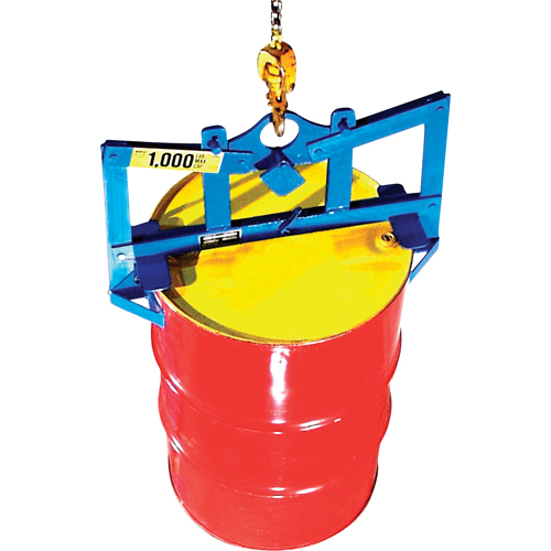 Leveurs de baril verticaux automatiques, 55 gal. US (45 gal. imp.), Cap. 1000 lb/454 kg Mukwa Safety Services