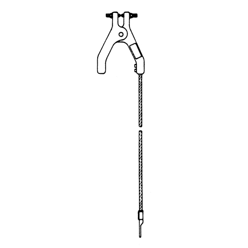 Heavy-Duty Bonding & Grounding Wire Assemblies - Hand Clamp & 1/4" Terminal Connectors Mukwa Safety Services