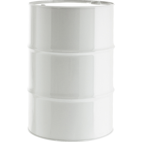 Steel Drums, 55 US gal (45.8 imp. Gal.), Lined, White, Closed Top, 1A1/Y1.8/300, 16 Gauge Mukwa Safety Services