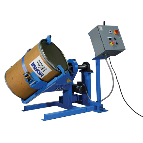 Drum Tumbler & Control Panel, 55 US gal. (45 Imperial Gal.) Capacity, Variable Speed, 1 HP Mukwa Safety Services
