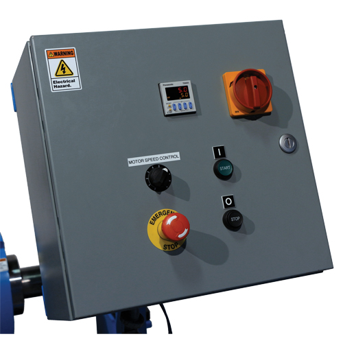 Stationary Drum Roller - Control Panel Mukwa Safety Services