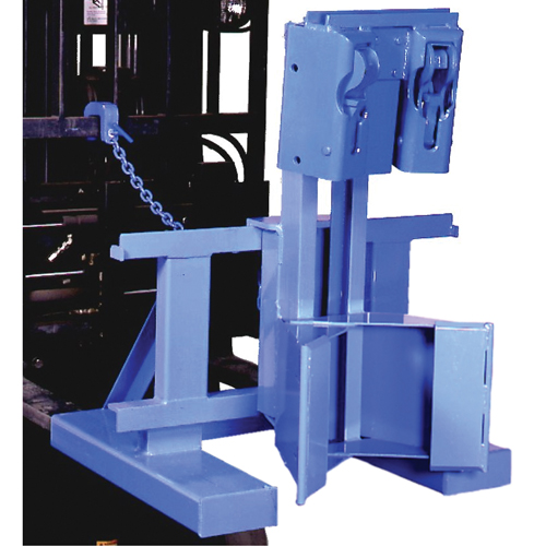 MORSPEED 1500 Forklift Drum Handler, For 55 US gal. (45 Imperial Gal.) Mukwa Safety Services