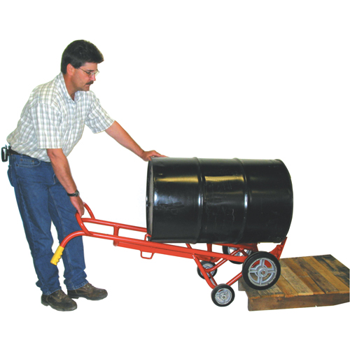 15BT Deluxe Drum Hand Truck, Steel Construction, 30 - 55 US Gal. (25 - 45 Imperial Gal.) Mukwa Safety Services