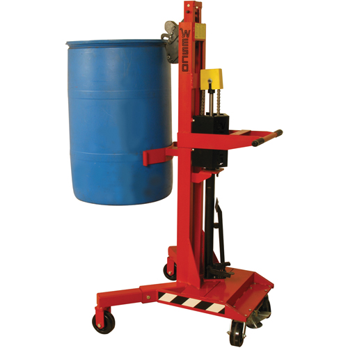 Manipulateur ergonomique de baril &agrave; port&eacute;e &eacute;lev&eacute;, DM-100-HR, 30 - 85 gal. US (25 - 70 gal. imp.) Mukwa Safety Services