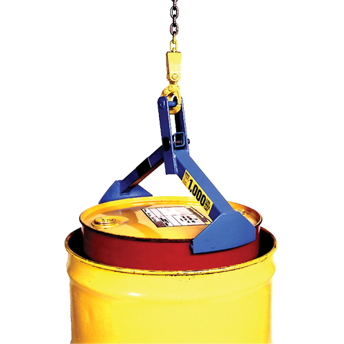 Leveur de baril et Overpack, 55 - 85 gal. US (45 - 70 gal. imp.), Cap. 1000 lb/454 kg Mukwa Safety Services
