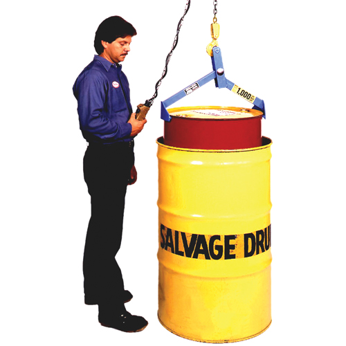 Leveur de baril et Overpack, 55 - 85 gal. US (45 - 70 gal. imp.), Cap. 1000 lb/454 kg Mukwa Safety Services