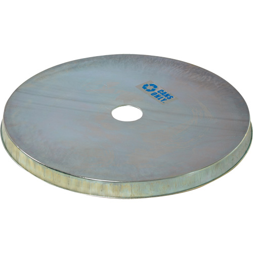 Galvanized Steel Drum Cover with Can Opening Mukwa Safety Services