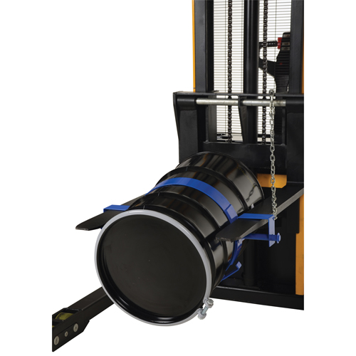 Tilting Drum Ring, 55 US gal. (45 Imperial Gal.) Drum Size, 1200 lbs./544 kg Cap. Mukwa Safety Services