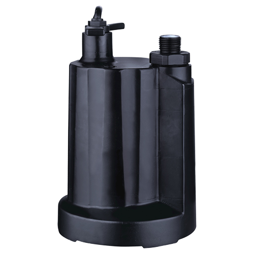 Submersible Utility Pump, 1/3 HP, 2160 GPH, 115 V, 4 A Mukwa Safety Services
