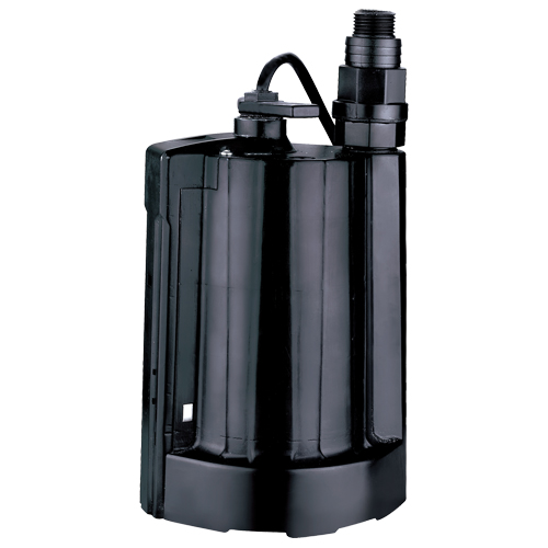 Pompe utilitaire submersible automatique, 1/3 CV, 2160 gal./h, 115 V, 4 A Mukwa Safety Services