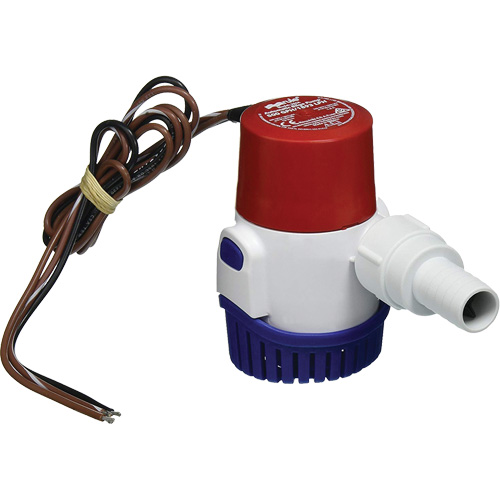 Pompe de cale avec capteur &eacute;lectronique de s&eacute;rie S, 500 gal./h, 12 V Mukwa Safety Services
