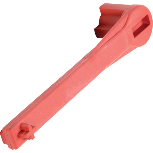 Cl&eacute; pour bouchon-&eacute;crou sp&eacute;cialis&eacute;e &agrave; un seul c&ocirc;t&eacute;, Ouverture de 1-1/4", Poign&eacute;e 8", Nylon anti&eacute;tincelles Mukwa Safety Services