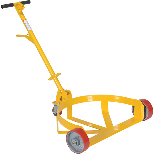 Lo-Profile Drum Caddy, Steel Construction, 30 US Gal. (24.9 Imperial Gal.)/5 US Gal. (4.1 Imperial Gal.)/55 US Gal. (45.8 Imperial Gal.) Mukwa Safety Services