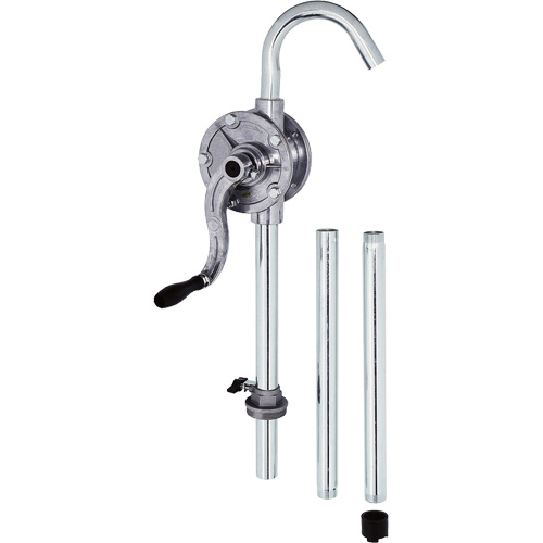 Pompe rotative pour baril, Aluminium, Pour capacit&eacute; 5-55 gal., 9,5 oz/course Mukwa Safety Services