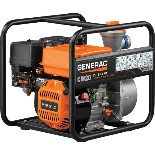 Clean Water Pump, 158 GPM, 208 cc, 4 Cycle OHV Mukwa Safety Services