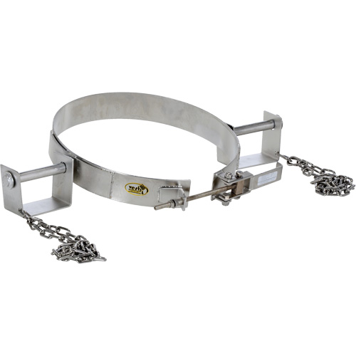 Tilting Drum Ring, 30 US Gal. (24.98 Imperial Gal.) Drum Size, 1200 lbs./544 kg Cap. Mukwa Safety Services