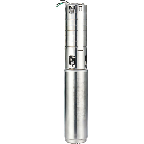 Submersible Deep Well Pump, 230 V, 1300 GPH, 1/2 HP Mukwa Safety Services