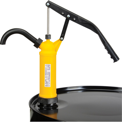 Lever-Type Drum Pump, Polypropylene, 14 oz./Stroke, Fits 5-55 Gal. Mukwa Safety Services