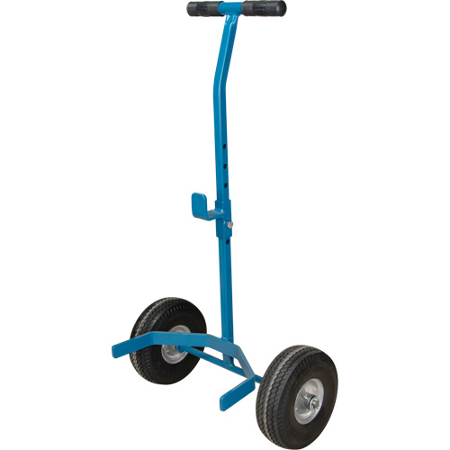 Chariot &agrave; cylindres, Roues Anticrevaison, Base de 15-1/2" W x 14-1/4" L, 600 lb Mukwa Safety Services