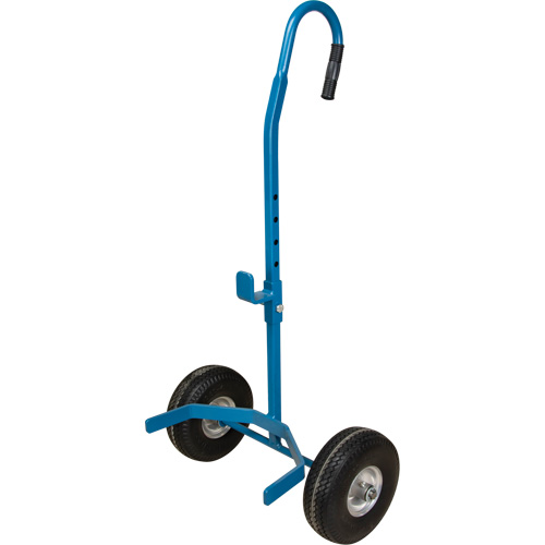 Chariot &agrave; cylindres, Roues Anticrevaison, Base de 15-1/2" W x 14-1/4" L, 600 lb Mukwa Safety Services