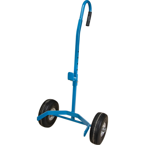 Chariot &agrave; cylindres, Roues Anticrevaison, Base de 15-1/2" W x 14-1/4" L, 600 lb Mukwa Safety Services
