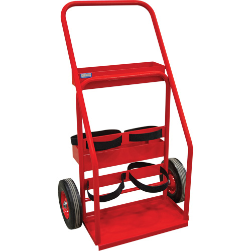Chariot de prevention d'incendie pour travaux &agrave; chaud, Roues Semi-pneumatique, Base de 17,75" la x 8,9" lo, 100 lb Mukwa Safety Services