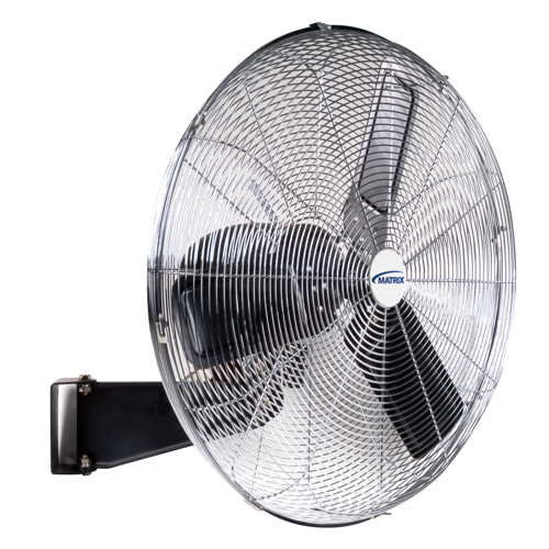 Ventilateur mural non-oscillant, Industriel, 2 vitesses, Diam&egrave;tre de 30" Mukwa Safety Services