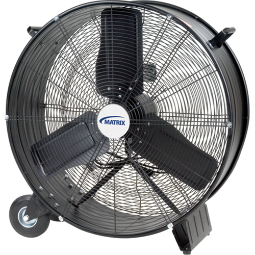 Light Industrial Direct Drive Drum Fan, Industrial, 2 Speed, 28" Diameter Mukwa Safety Services