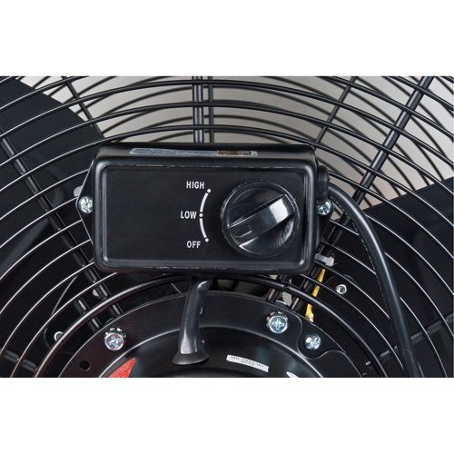 Light Industrial Direct Drive Drum Fan, Industrial, 2 Speed, 36" Diameter Mukwa Safety Services