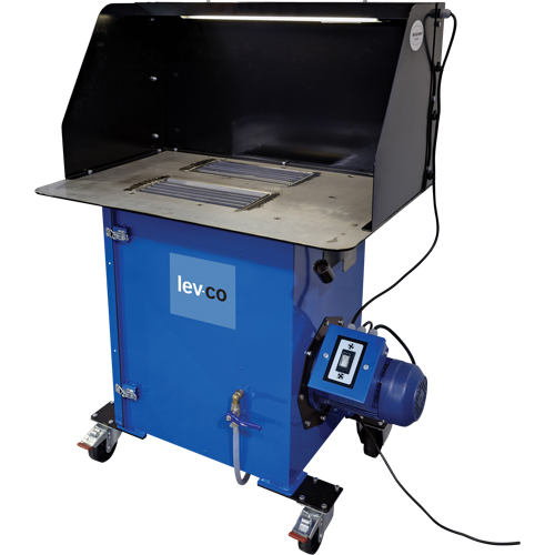 Sledgehammer*Series Downdraft Tables, 120 V, 1200 CFM, 35" W x 24" L Mukwa Safety Services