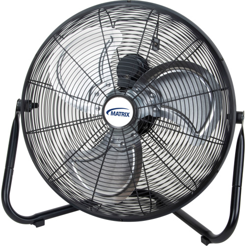 Ventilateur sur pied haute vitesse, Commercial, 3 vitesses, Diam&egrave;tre de 16" Mukwa Safety Services