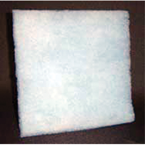 Synthetic Media Filters, Pad, MERV 5, 20" W x 2" D x 18" H Mukwa Safety Services