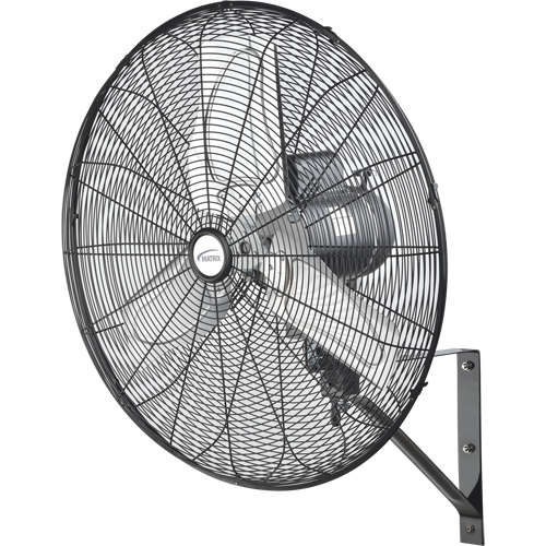 Oscillating Wall Fan, Industrial, 2 Speed, 24" Diameter Mukwa Safety Services