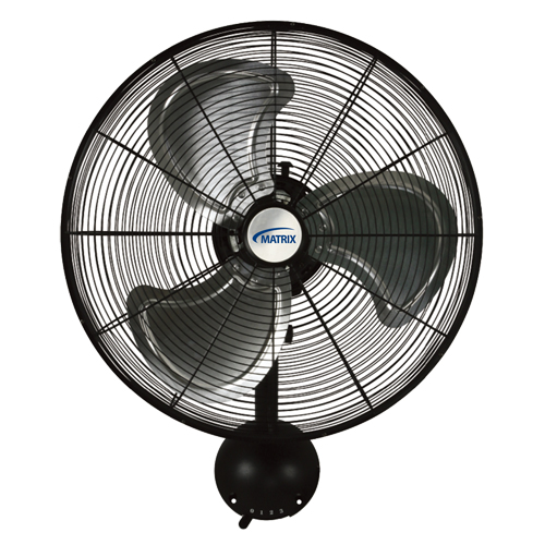 High-Velocity Oscillating Wall Fan, Industrial, 3 Speed, 20" Diameter Mukwa Safety Services