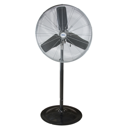 Waterproof Motor & Oscillating Pedestal Fan, Heavy-Duty, 3 Speed, 30" Diameter Mukwa Safety Services