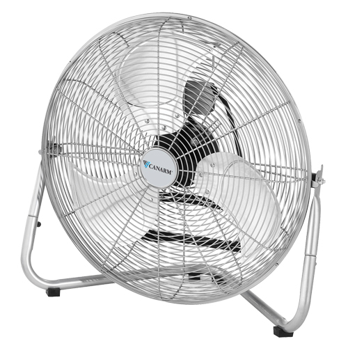 High-Velocity Floor Fan, Commercial, 3 Speed, 18" Diameter Mukwa Safety Services