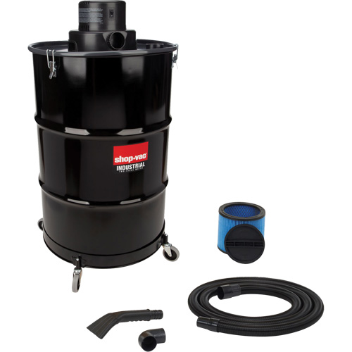 Shop Vacuum, Wet-Dry, 3 HP, 55 US Gal. (208.2 Litres) Mukwa Safety Services