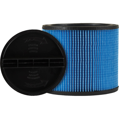 Ultra-Web&reg; Vacuum Filter, Cartridge, Fits 5 US gal. Mukwa Safety Services
