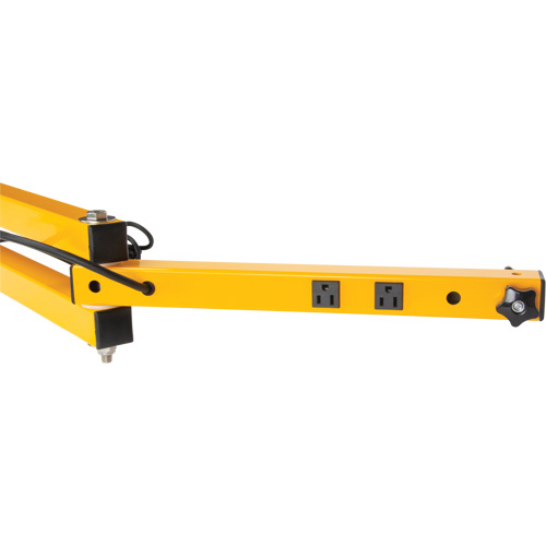 Bras verrouillables double 180 avec deux r&eacute;ceptacles Mukwa Safety Services