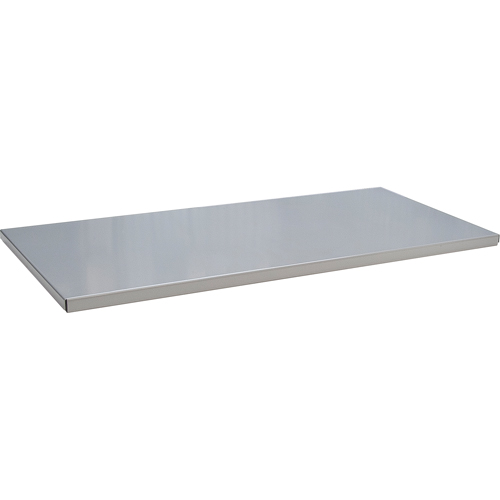 Armoires robustes &agrave; portes creuses - Tablette additionnelle, 38" x 17", Capacit&eacute; de 500 lb, Acier, Gris Mukwa Safety Services