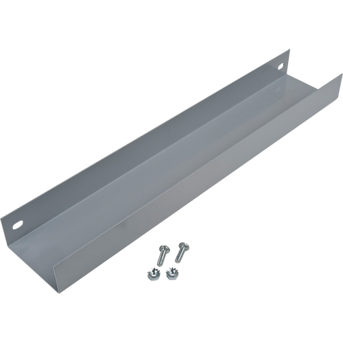Armoires robustes &agrave; portes creuses - Tablette additionnelle, 18" x 6", Capacit&eacute; de 35 lb, Acier, Gris Mukwa Safety Services